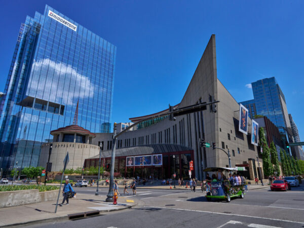 view of Country Music Hall of Fame in Nashville, TN