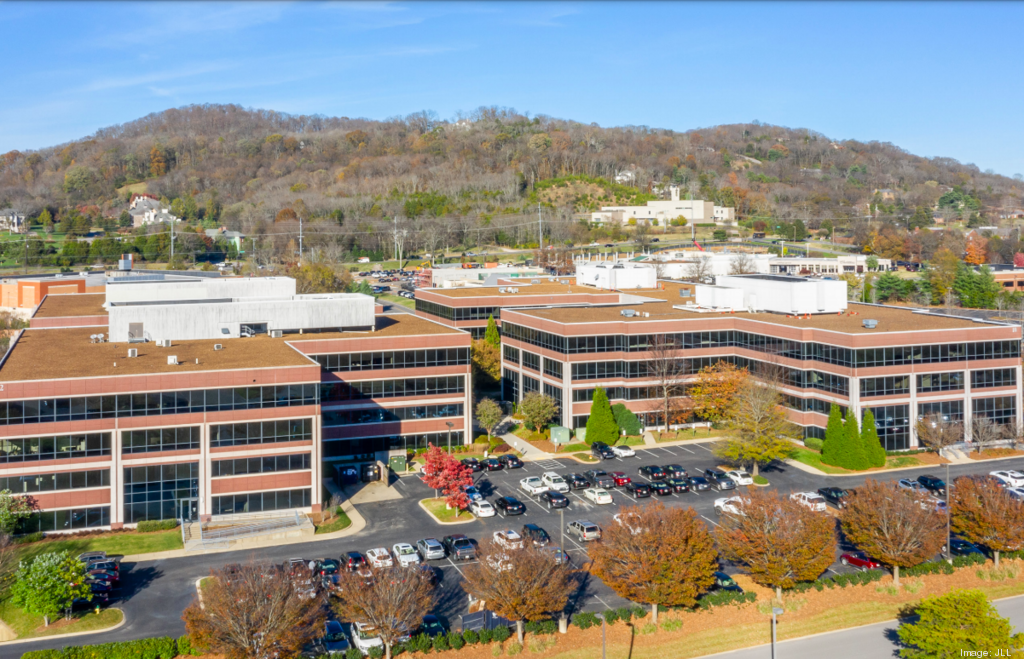 Exterior view of the company's office that will be located at 8 Cadillac Drive in Brentwood